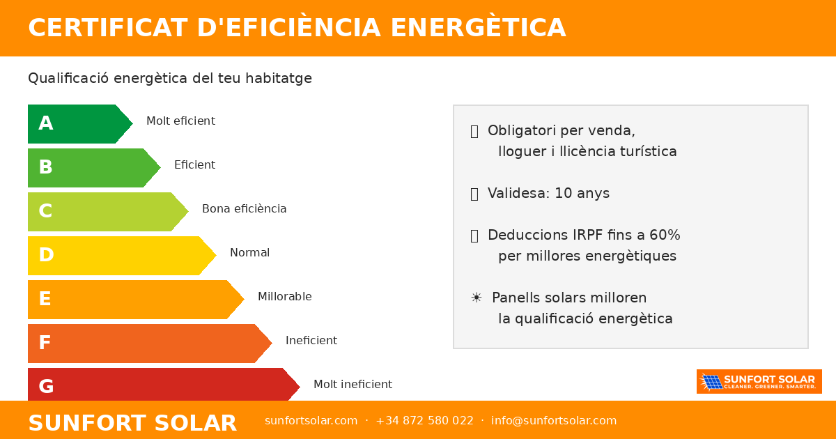 Certificado de Eficiencia Energética: Qué es, cuándo lo necesitas y cómo obtenerlo